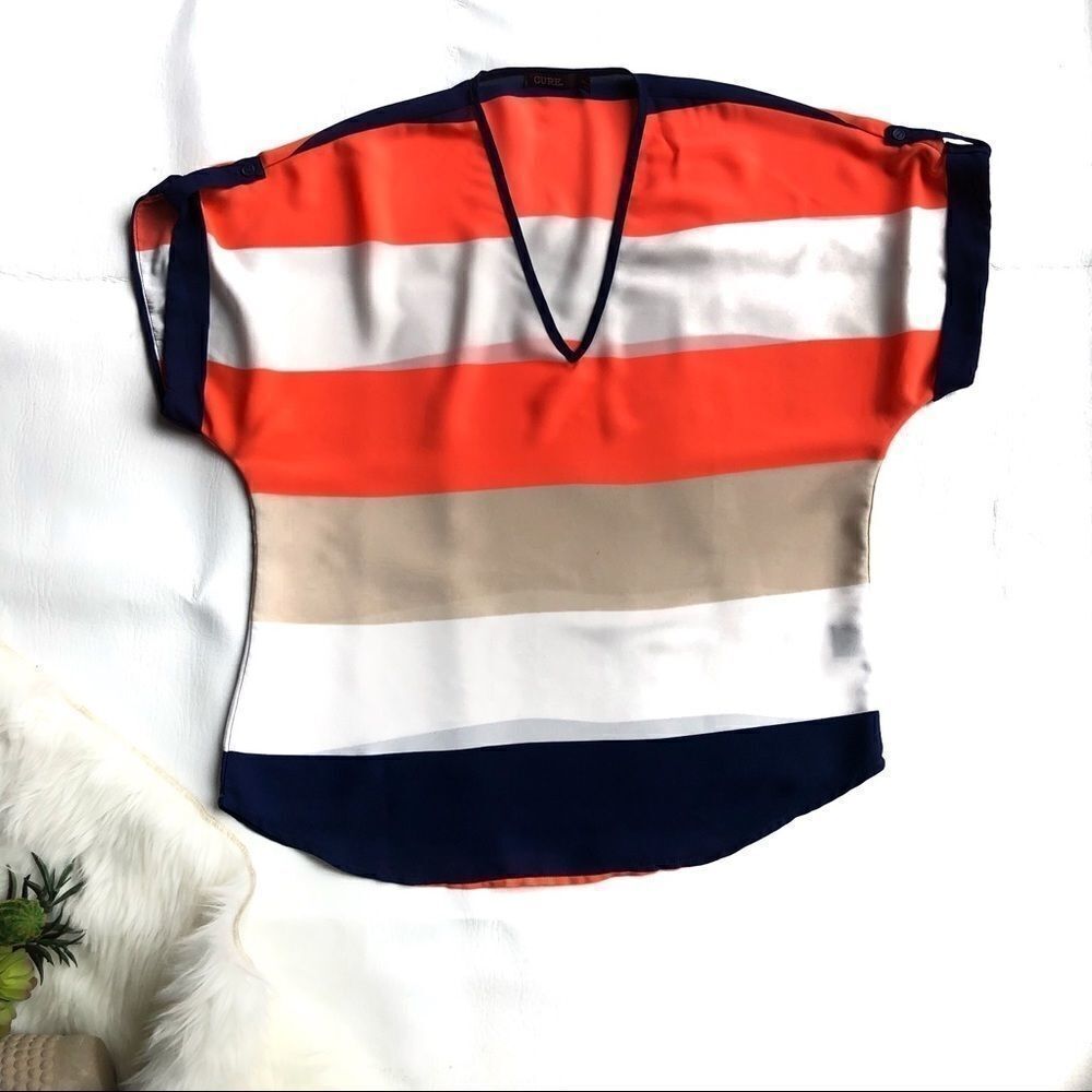 CURe• Bright Color Loose Fit Top